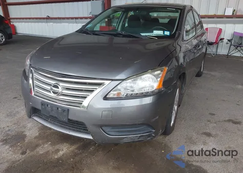 2015 Nissan Sentra Sv из США, поврежденный, VIN 3N1AB7AP8FY349444